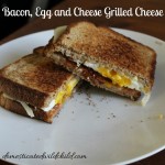 Bacon, Egg and Cheese Grilled Cheese