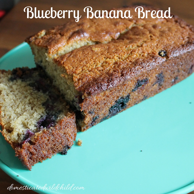 Blueberry Banana Bread