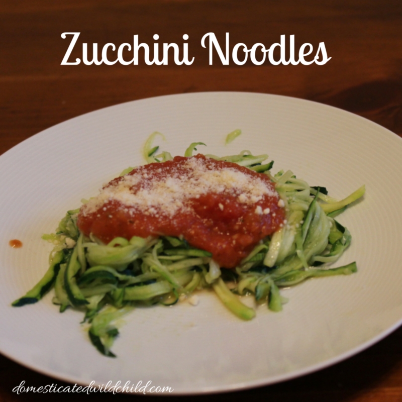 Zucchini Noodles