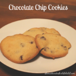 Last Minute Chocolate Chip Cookies