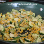 Sautéed Zucchini and Corn