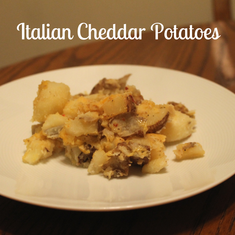 Italian Cheddar Potatoes
