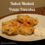 Baked Mashed Potato Pancakes