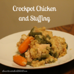 Crockpot Chicken and Stuffing