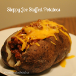 Sloppy Joe Stuffed Potatoes