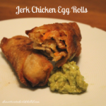 Jerk Chicken Egg Rolls