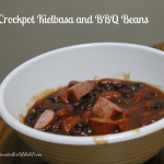 Crockpot Kielbasa and BBQ Beans