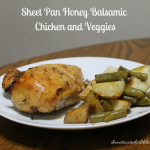Sheet Pan Honey Balsamic Chicken and Veggies