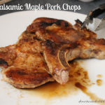 Balsamic Maple Pork Chops