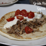 Greek Pork Gyros with Tzatziki Sauce