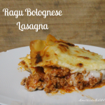 Ragu Bolognese Lasagna