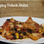 Spicy Pollack Skillet